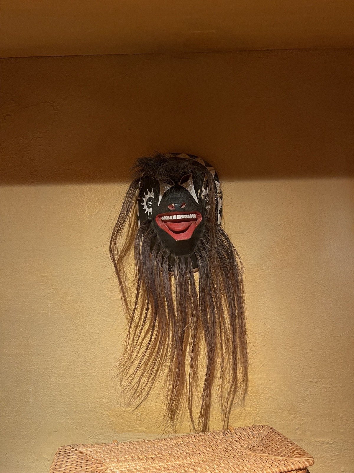 A decorative mask