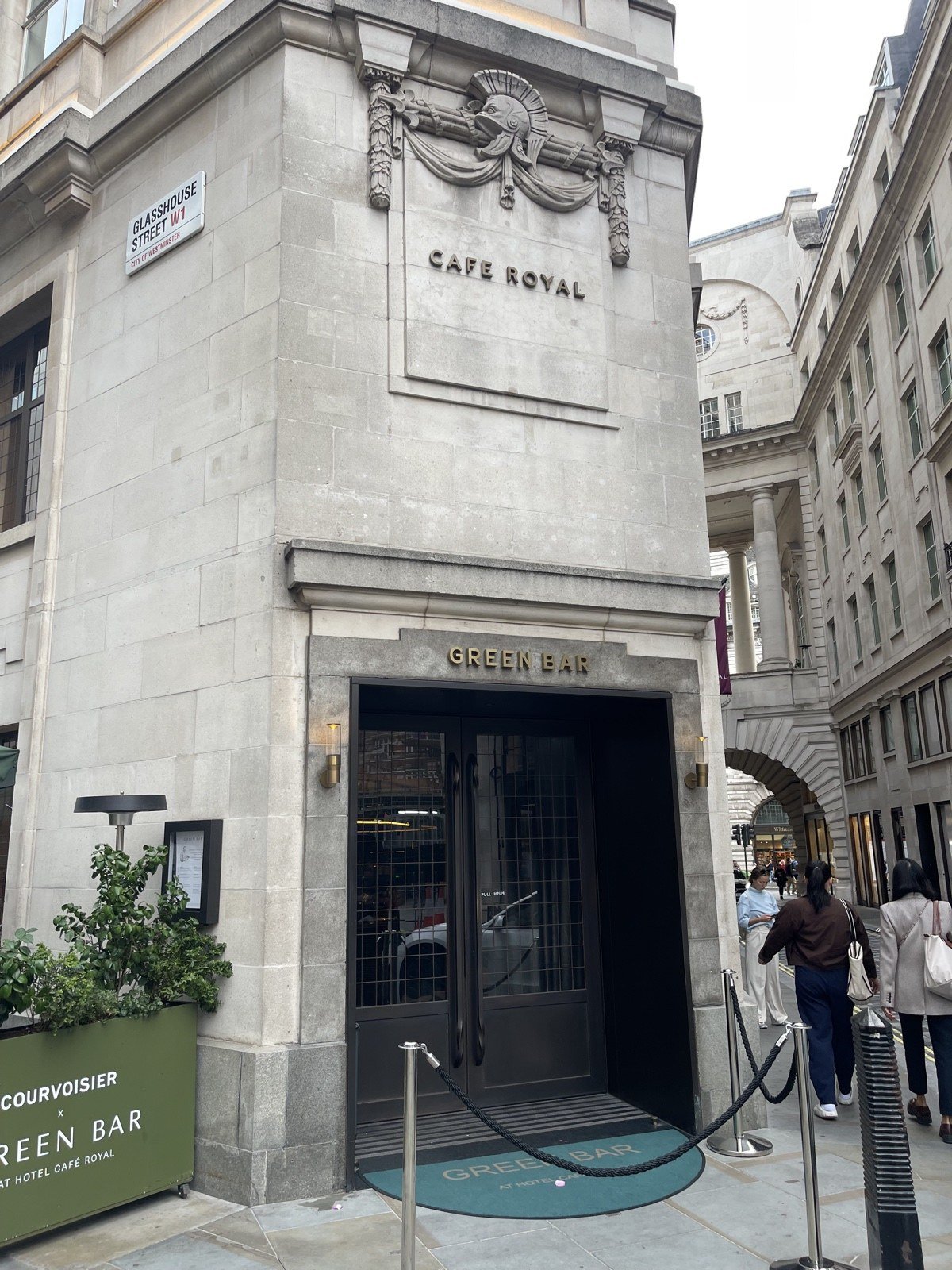 A Soho doorway