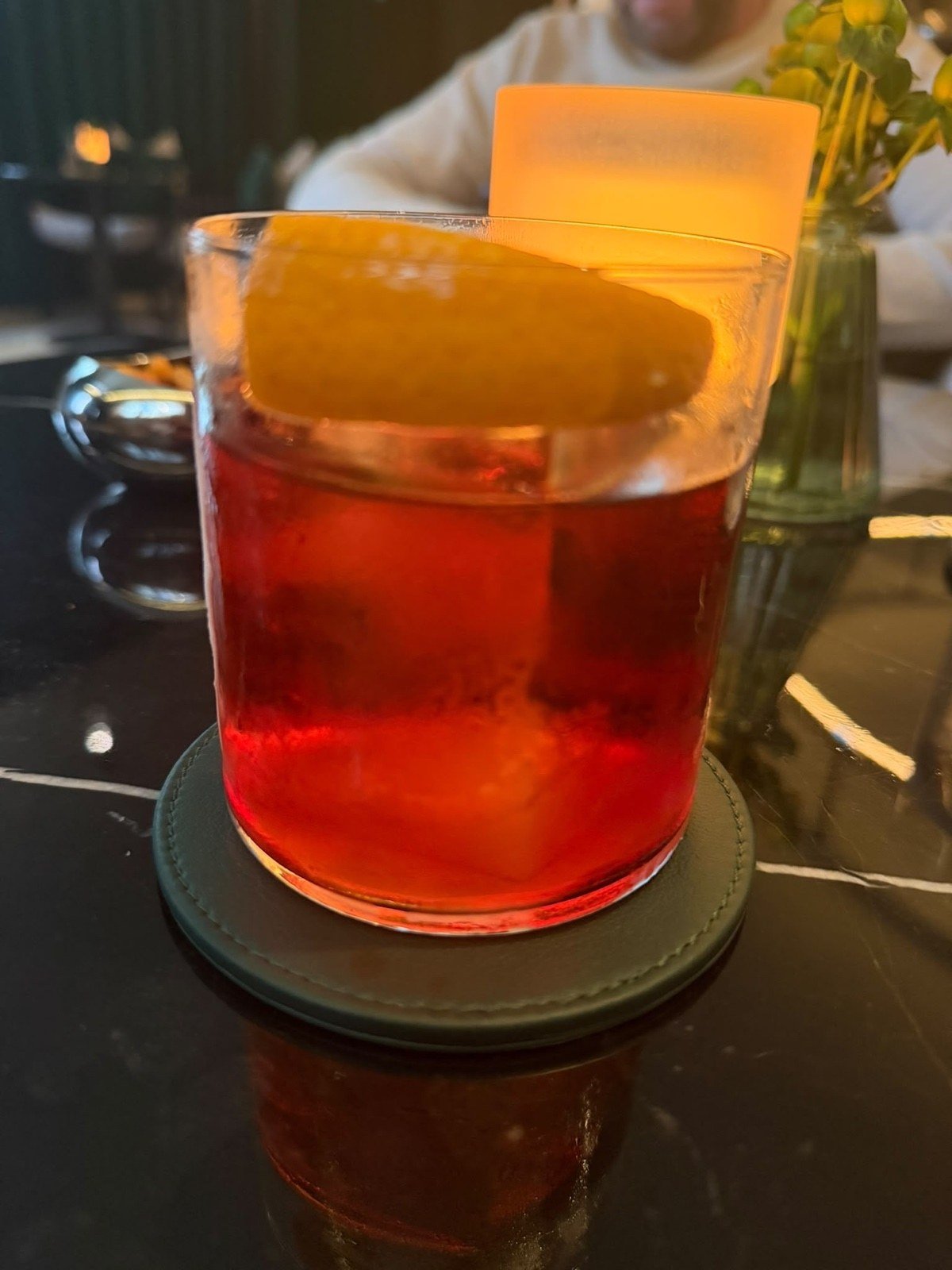 A Negroni at Green Bar